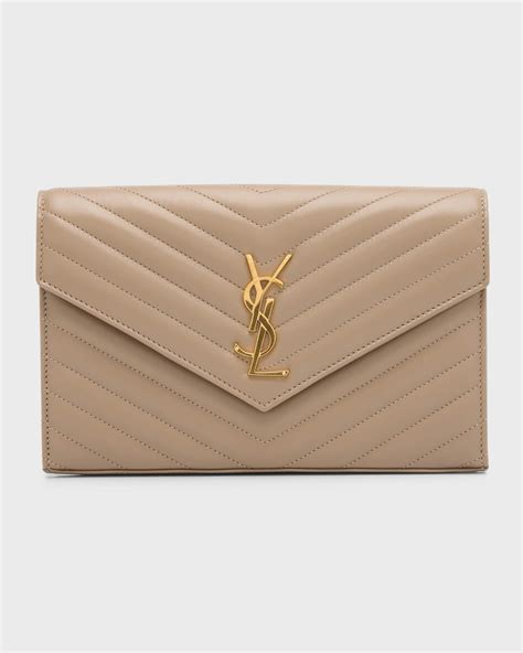 ysl wallet on chain regular vs small|YSL large wallet on chain.